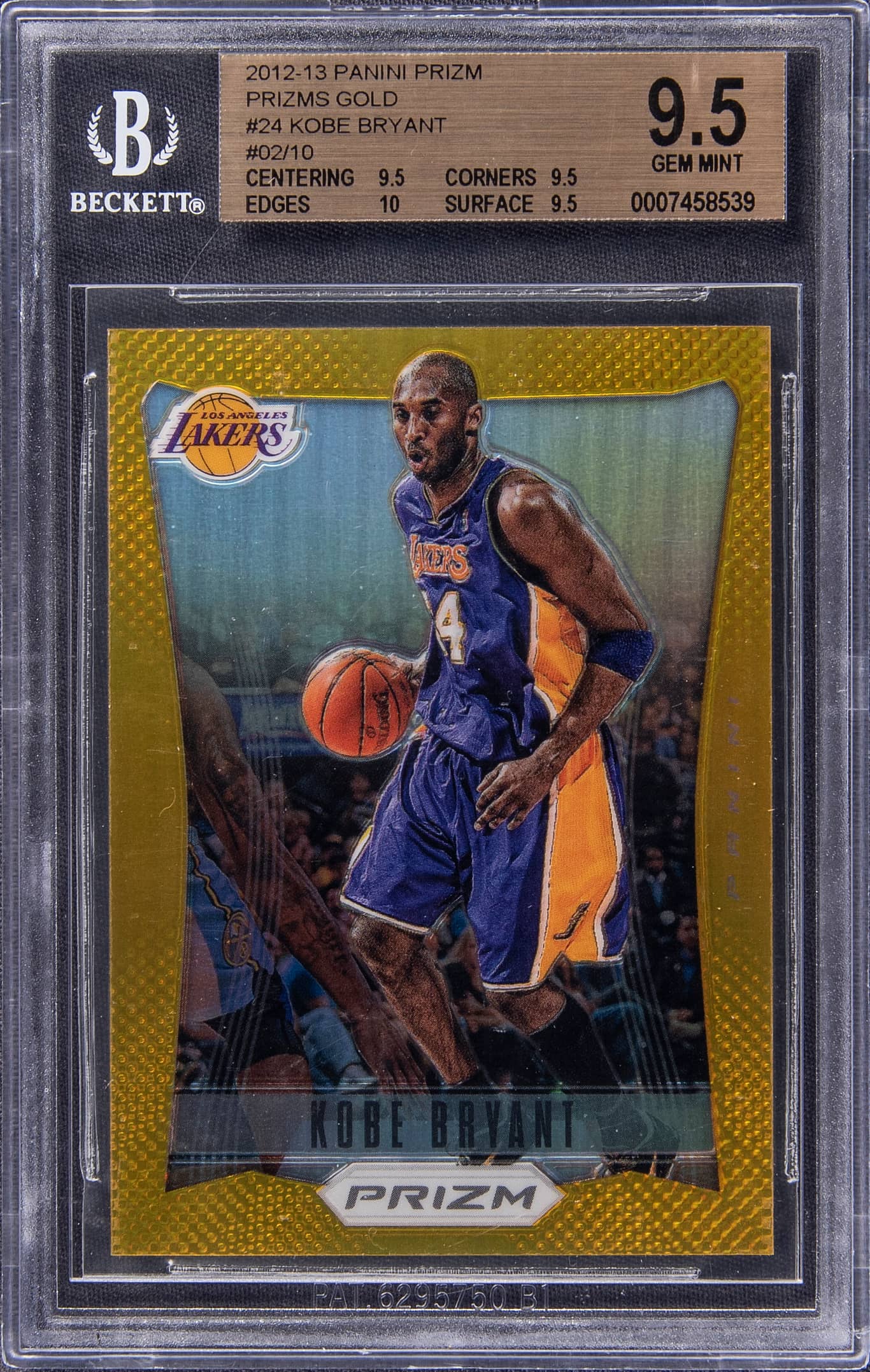2012 prizm gold